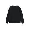 Li Ning Training Series Fitness Collection, Letter Embossed Solid Color Fleece Lined Pullover, Winter Sweatshirt Men's AWDR671-1