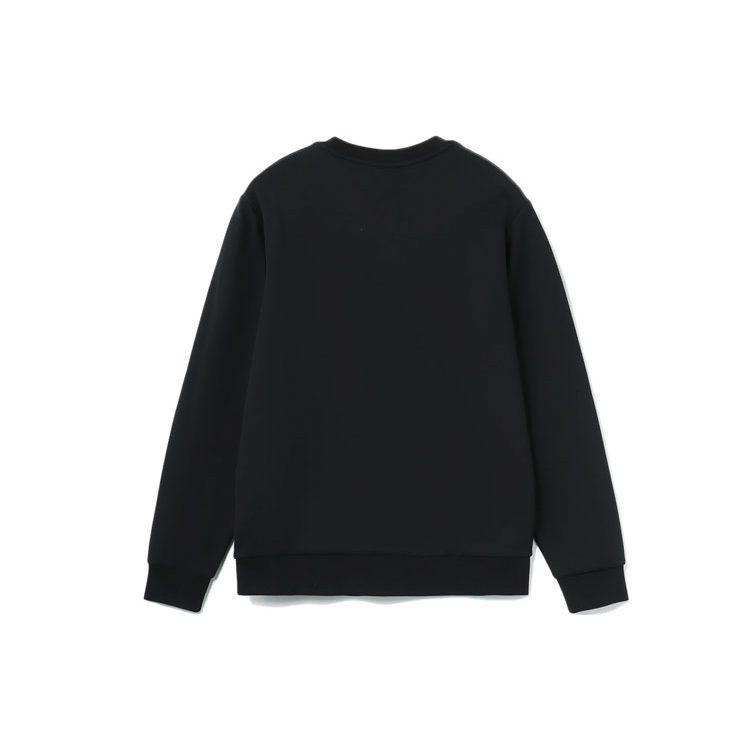 Li Ning Training Series Fitness Collection, Letter Embossed Solid Color Fleece Lined Pullover, Winter Sweatshirt Men's AWDR671-1