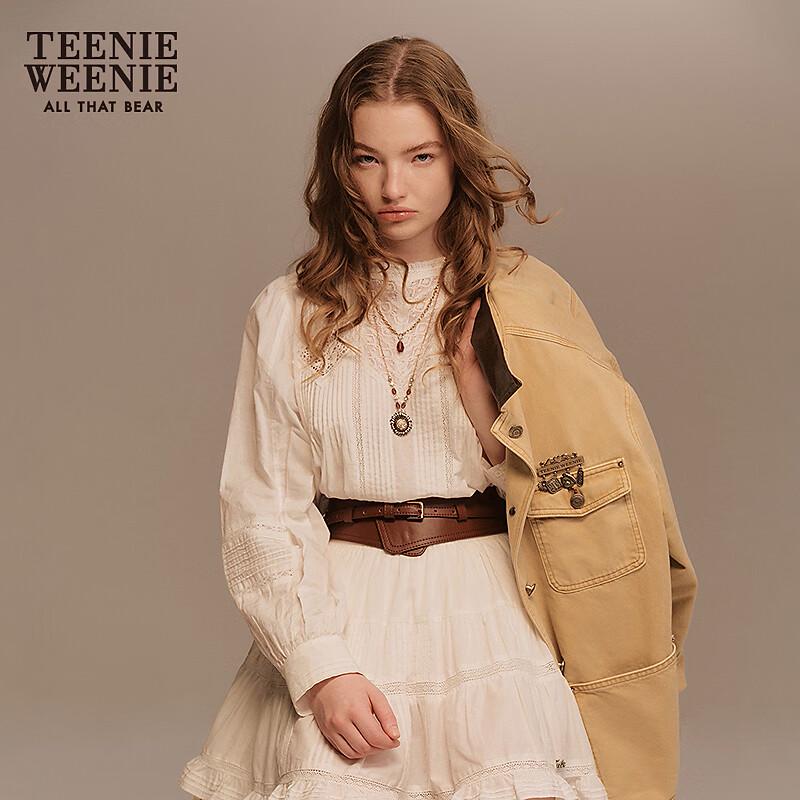 Teenie Weenie Women s French Lace Blouse M