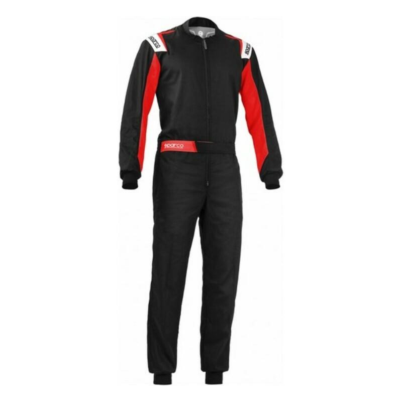 Sparco-Mono Karting Sparco 002343NRRS3L Negro/Rojo