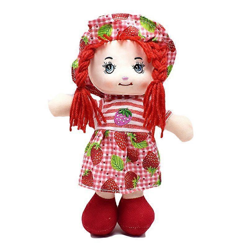 Süße Puppe Obstkleidung Mädchen Plüschtier Kindergeschenk 25cm