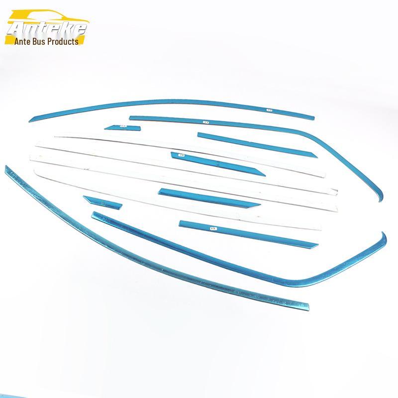 Ecosport Window Trim Protective Decorative Sticker - Anti-Scratch Bright Strip for Car Accessories