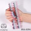 Adesivi per Unghie in Gel Impermeabili Francesi - Carini Cartoni Animati Nail Art Senza Cottura per Stili Europei e Americani