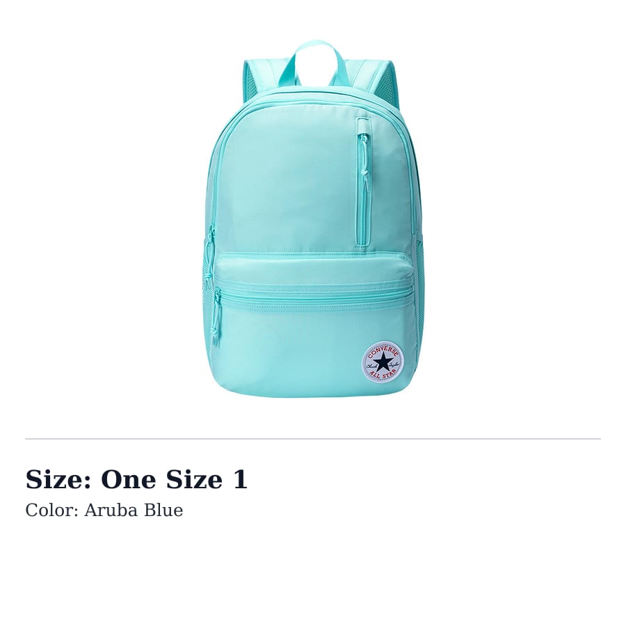 Converse Polyester Backpack Regular Unisex Aruba Blue CV2533284GS-007