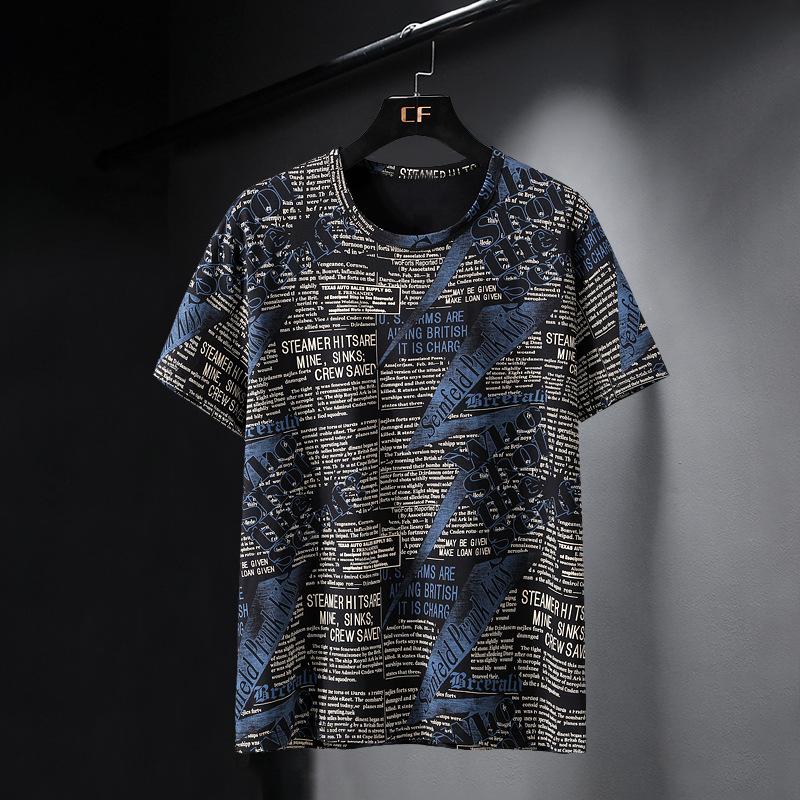 

Oversize T-shirts Men Big Size 10XL Tops Tees Summer Hip Hop Casual Letter Print Tshirts Plus Size 9XL10XL Clothes 2XL чорний