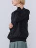 Knit Front Lace Knit Cardigan BLACK ONE SIZE [Beams Heart] L/S Women's