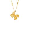 Bubble Bow Women's Temperament Filigree Hollow Clavicle Chain Jewelry Necklace Pendant