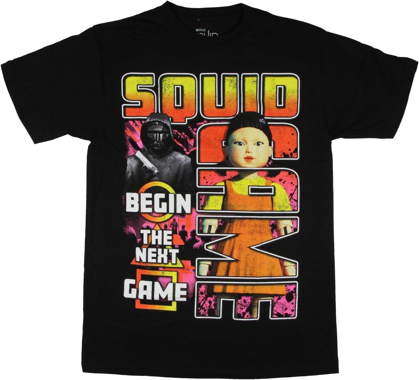 Мужская футболка с принтом Young-HEE из Игры в кальмара  Начни следующую игру  S