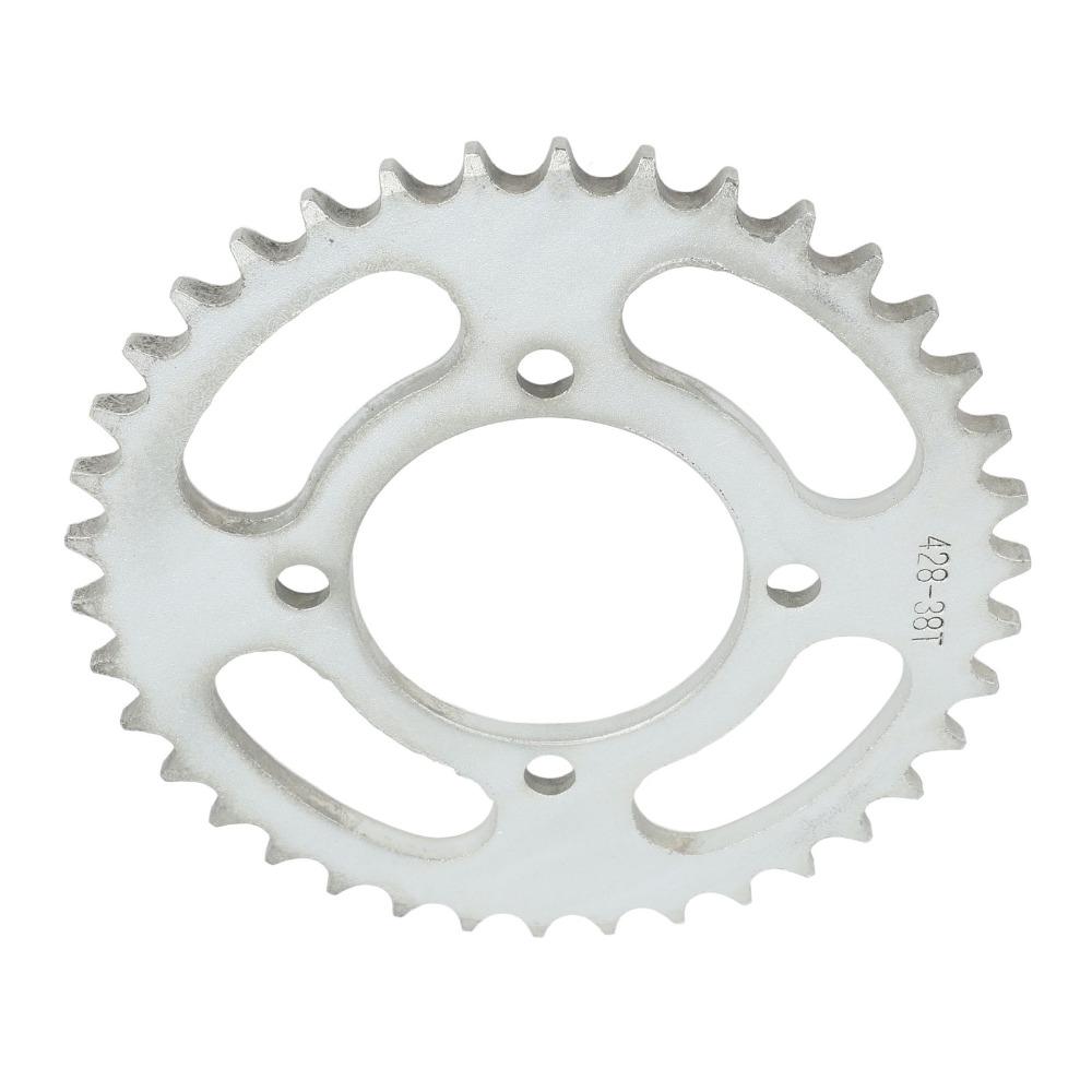 Inner 64mm Rear Chain Sprocket 428 38T Rear Drive Sprocket Durable Rear Sprocket Motorcycles
