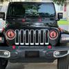 1 Paar Beast Eyes Koplampstickers Realistische Oogstickers Weerbestendig UV-Bestendig Vinyl Eenvoudige Applicatie Uniek Accent voor Vrachtwagens & Off-Road