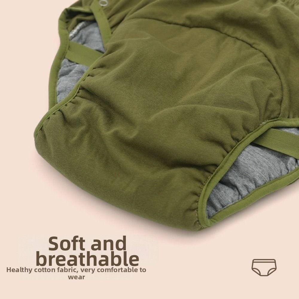 Auslaufsichere waschbare Windel Verstellbare saugfähige Unterhosen Altenpflege