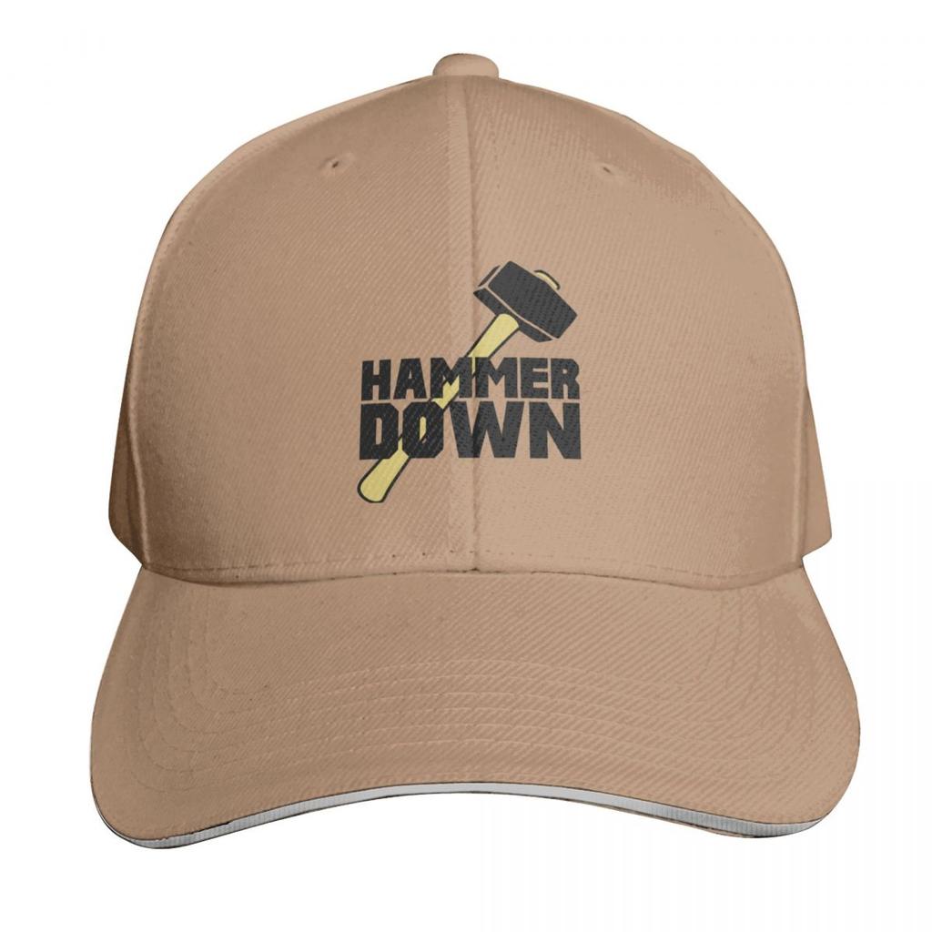 Hammer Down Baseball Cap Unique hats Uv Protection Solar Hat Unisex hat Hat Beach FeUnisex Unisexs