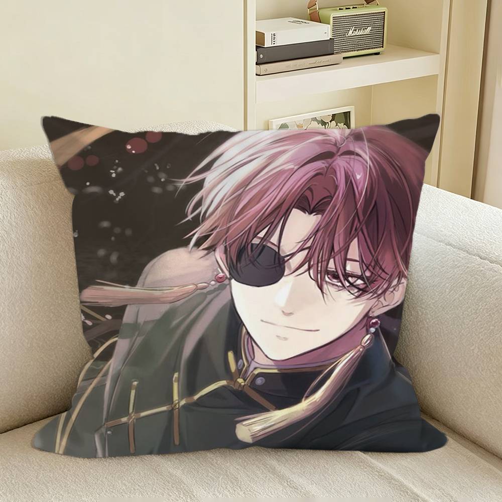 HHayato Suo WWINDBREAKER Square Sofa Pillow Cover Solid Color Living Room Home Decor Cushion Case