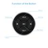 Wireless Bluetooth Media Steering Wheel Remote Control Buttons Mp3 Music Player