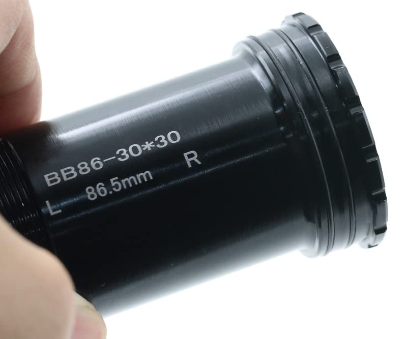 Bike BB bottom BB86 30 4130 integrated thread threaded lock 4 bearings bracket,