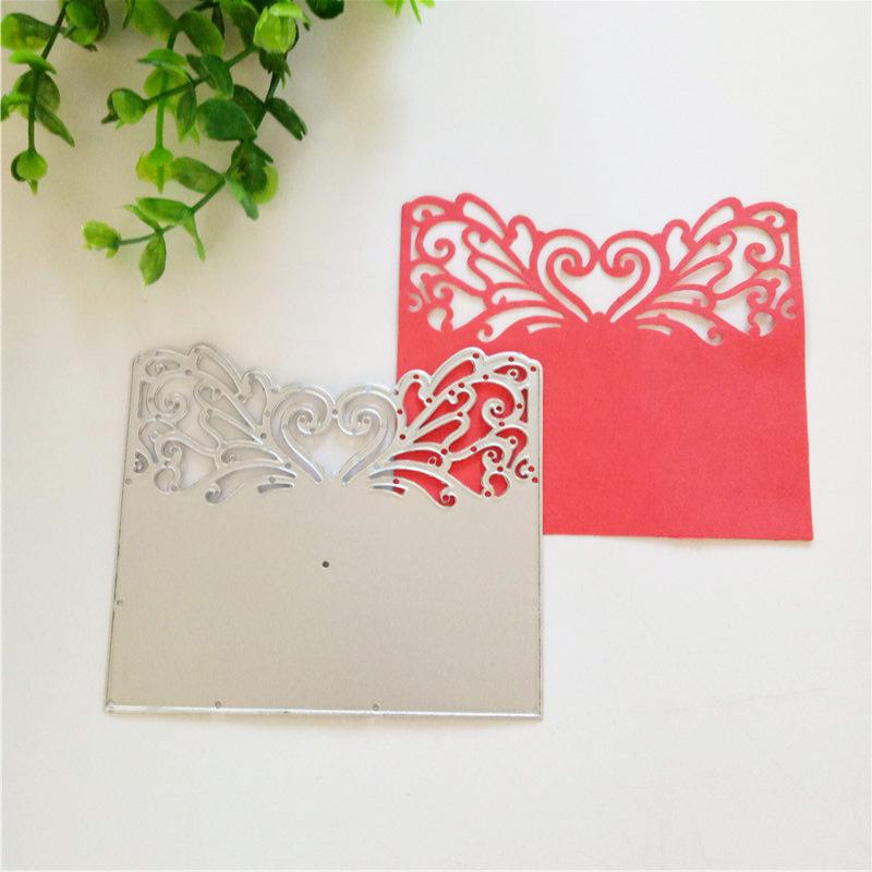 Koperta Metalowe Wykrojniki Szablony Scrapbooking Dekoracja Albumu Fotograficznego Wytłaczanie Kartka Papierowa Rzemiosło