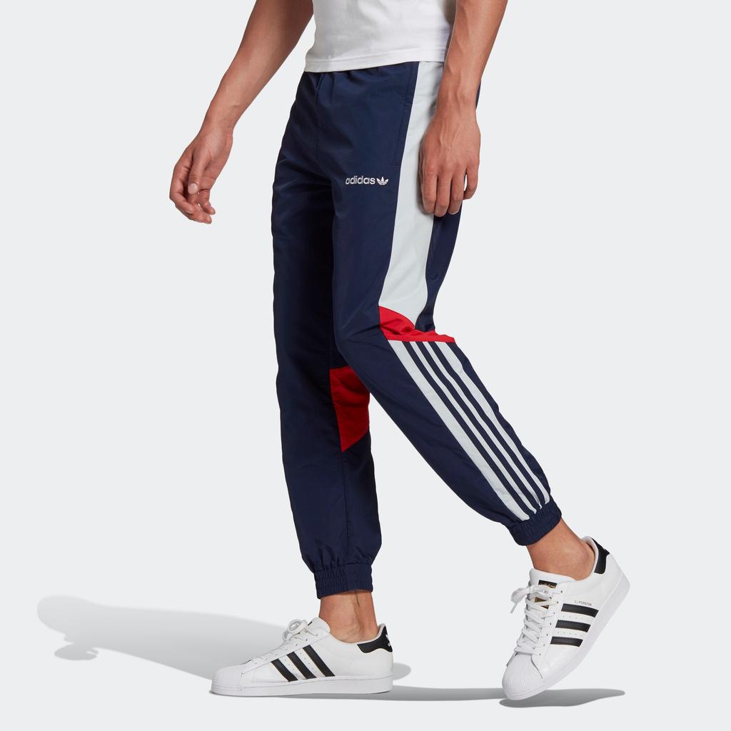 adidas Pantaloni da Ginnastica Lavorati a Maglia Originals Festivo da Uomo College Navy GJ7775