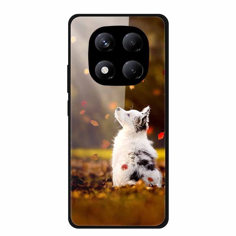 Tempered Glass Phone Case for Redmi Note 14 Pro 4G Cover Lion Wolf Hard Shell for Xiomi Redmi Note14Pro 4G Note 14Pro Cover Cool