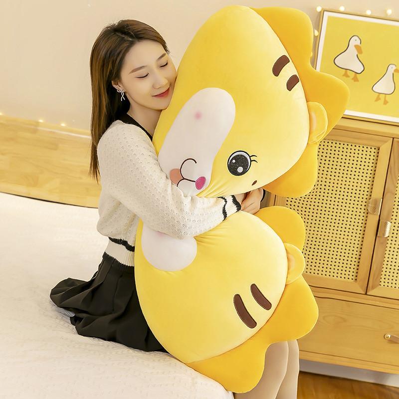 Toy Tiger Plush Cute Throw Pillow Sofa Cushion Cartoon Decoration Kids Gift