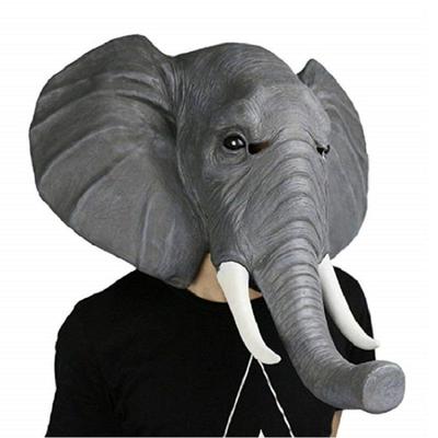 African Elephant Latex Mask