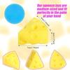 Cheese Squishy Stress Ball - Soft Fidget Sensory Toy for ADHD Autism, Slow Rebound Squeeze Toy for Adults Kids, Christmas Gift