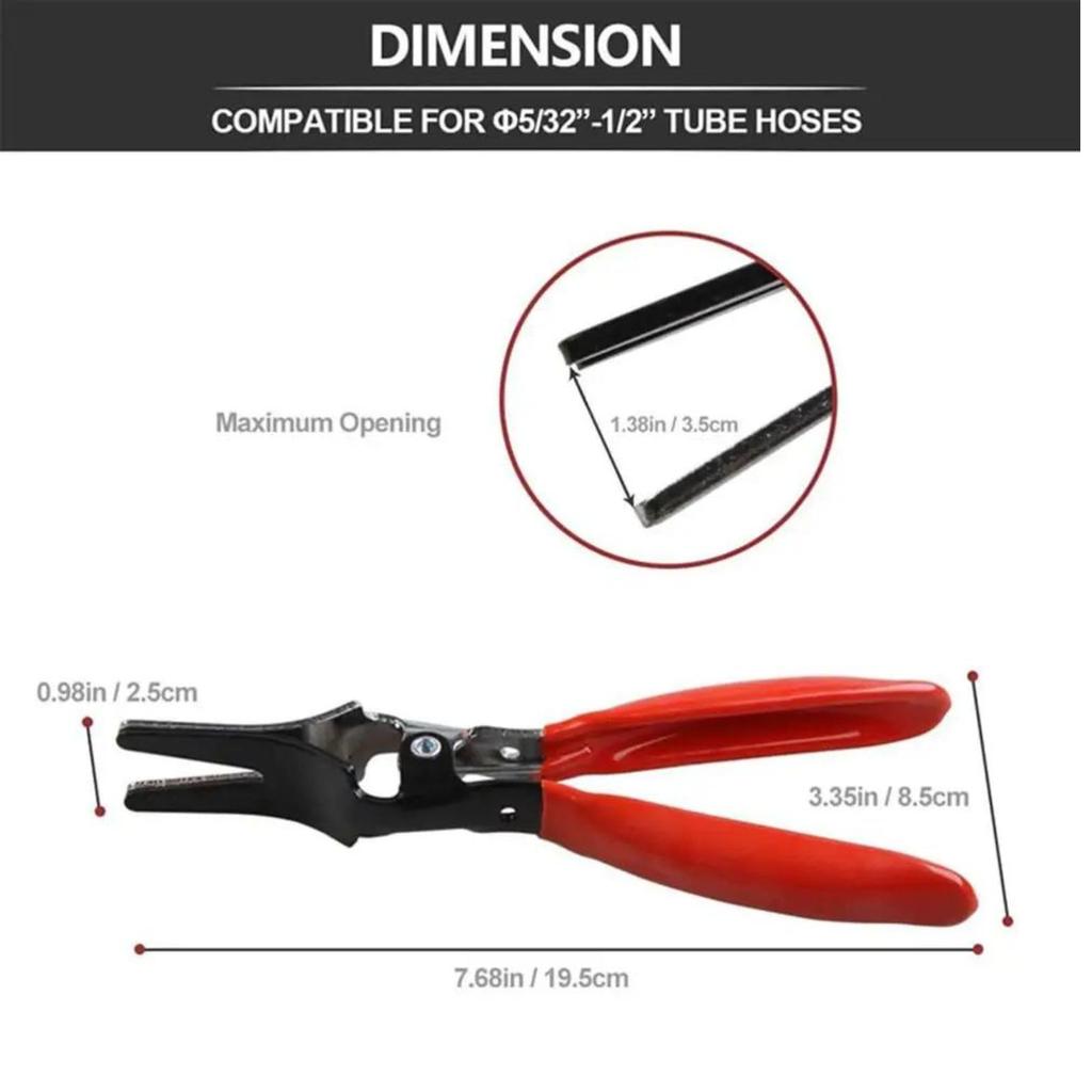 GeneX Hose Remover Placker Tool Set, Hose Maintenance, Hose Remover Plier, Rubber Hose Removal Tool Set, Automotive Maintenance