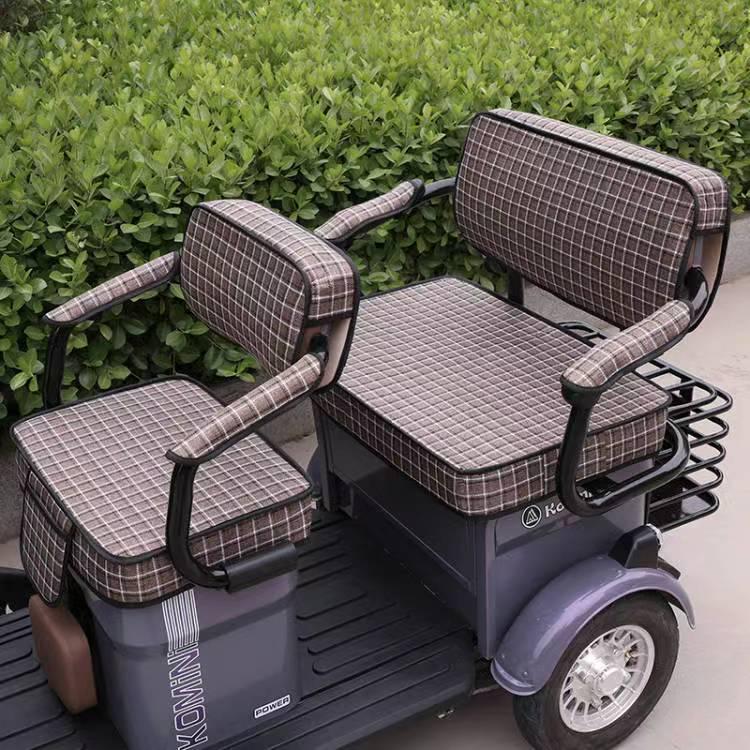 Ronaldo Flower Crown Feiyue Electric Tricycle Thickened All-Season Seat Cover