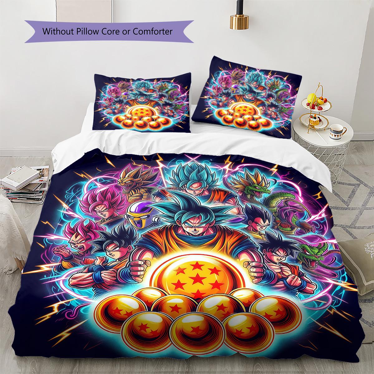 

Dragon Ball Storm Bedding Set Soft Duvet Cover Lightweight Durable 135x200cm