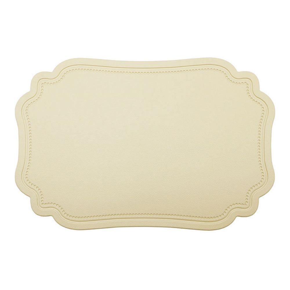 Jednobarevná čtvercová podložka pod talíř Tepelně odolná podložka Nové kuchyňské doplňky Venkovní vnitřní