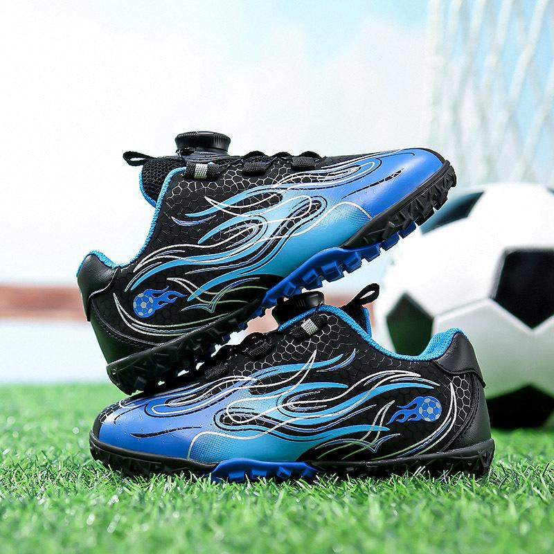 Barn Fotballstøvler Torv Barn Klosser Gresstrening Fotballsko Gutter Jenter Profesjonelle innendørs fotballsko Sklisikker utendørs Futsal Fotballsko
