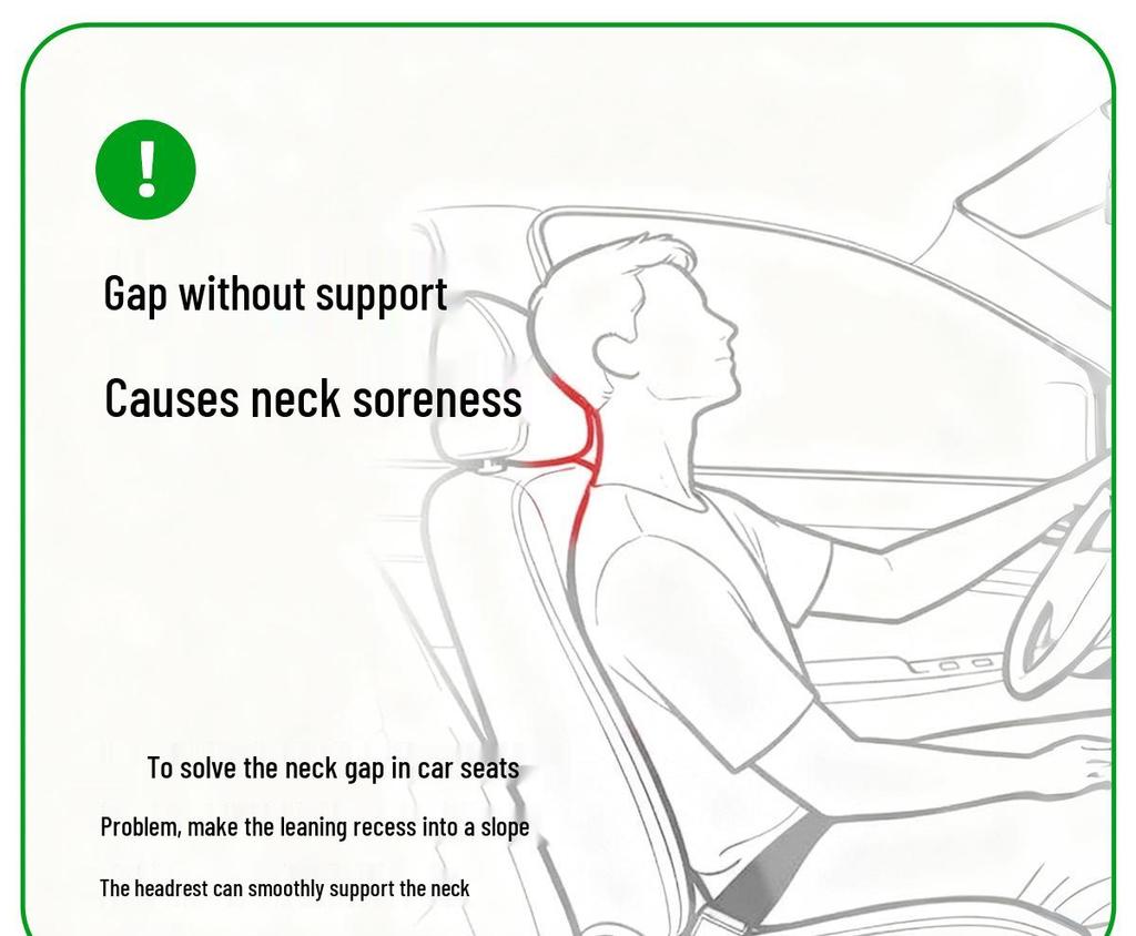 Voyah Car Headrest Pillow & Lumbar Support: Universal, Comfortable Neck & Shoulder Rest for All Seasons