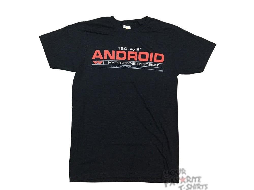 Alien Movie Weyland Yutani Android System Adult T-Shirt XXXL