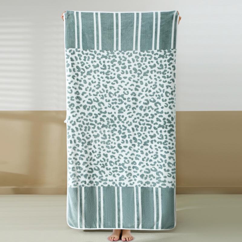 Coral Fleece Double-Sided Quick Dry Towels for Home - Mother-Child & Couple Set