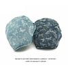 Denim Beret Women's British Vintage Forward Hat Sunscreen Sun Hat Jacquard Butterfly Cap