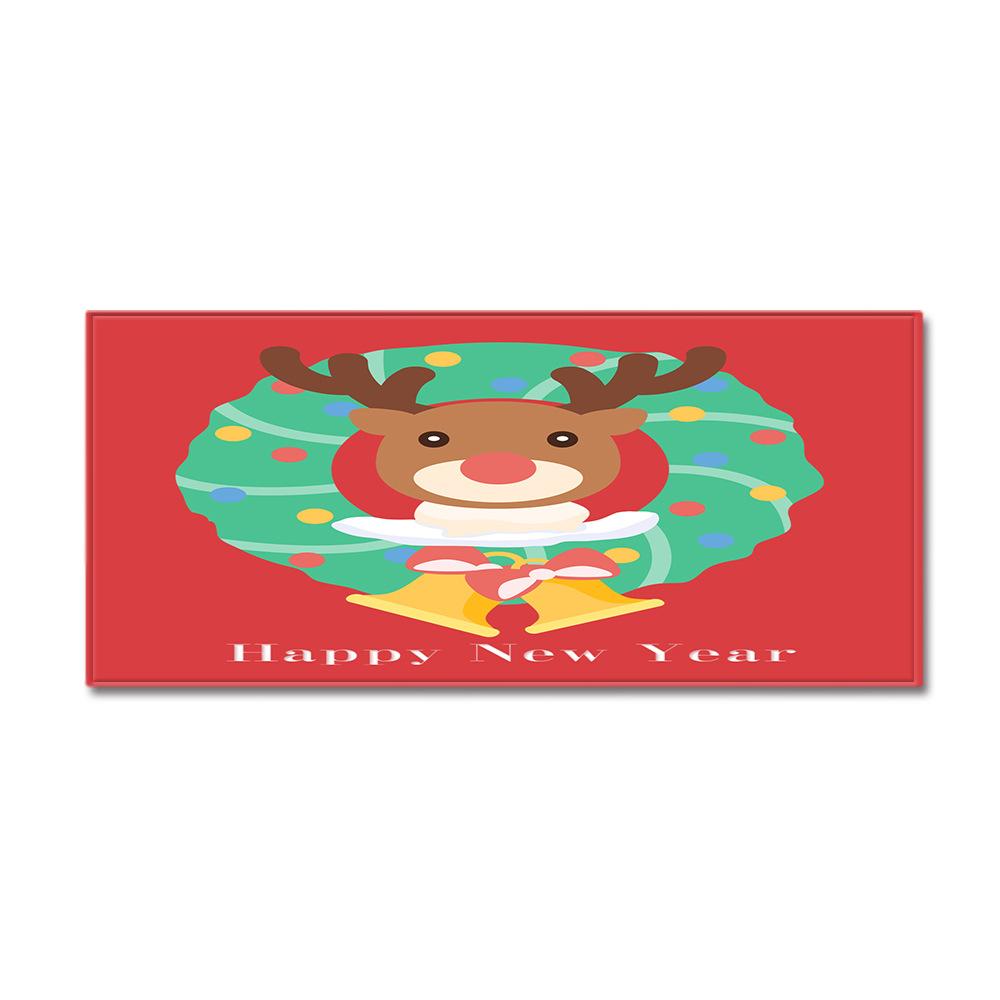 

Christmas Kitchen Sand Carpet Doormat Long Floor Mat 40*60cm