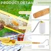 Honey Extractor Tools Honey Uncapping Roller Essential Beekeeping Tools Cleaning Brush for Efficient Honey Extraction
