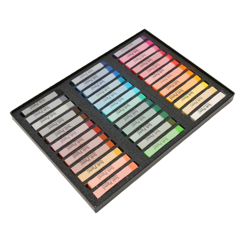 Weiche, trockene Pastellkreide, 36 Farben, professionelle Künstlerkreide, Pastellstifte für Büro, Schule, Kunst