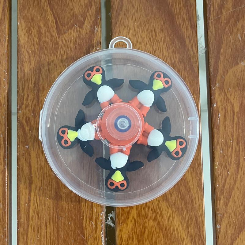 Italian Brainrot Tung Fidget Spinner Chain Toy Deformed Antistress Hand Spinner Vent Toy Adult Stress Relief Fidget Sensory Gyro