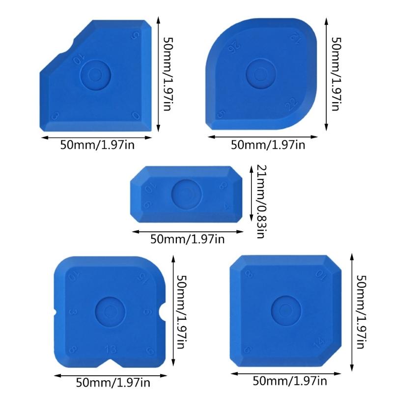 Tätningsverktyg Silikontätningsspridare Finish Kit Tätning Kakelbruk Applikatorer Fönsterdörr Cement Tätningsborttagningsverktyg