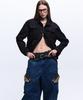 Rssc Denim Mixed Cotton Field Jacket - Black