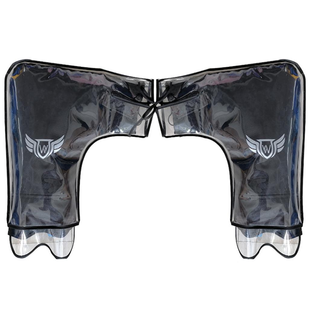 1 para Zimowe Rękawice na Kierownicę Motocykla Gruba Wodoodporna Osłona Kierownicy Odpowiednia do Trójkołowców Rowerów