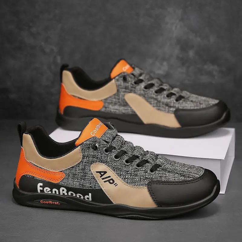 Flat Leisure Man Shoe Comfortable Deals Elegant Casual Shoes for Men Size 44 45 Luxury Sale Shipping Free In Promotion Sneakers