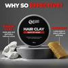 Beardo Hair Clay Wax for Men 100 gm Pack of 1 | Strong Hold Matte Finish Volumizing Styling Wax