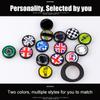 One-button Start Button Car Decoration Sticker Silver And Black Metal Material Epoxy Pattern For MINI COOPER R55 R56 R60 R61