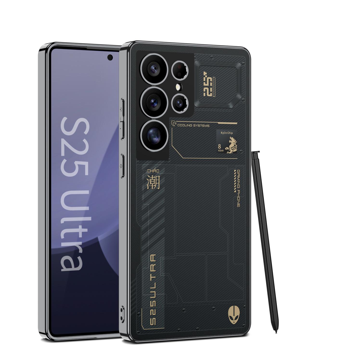 

Чохол для мобільного телефону Samsung S25 Ultra AG Phantom з розписом, однотонний модний ультратонкий захисний чохол SM-S25Ultra
