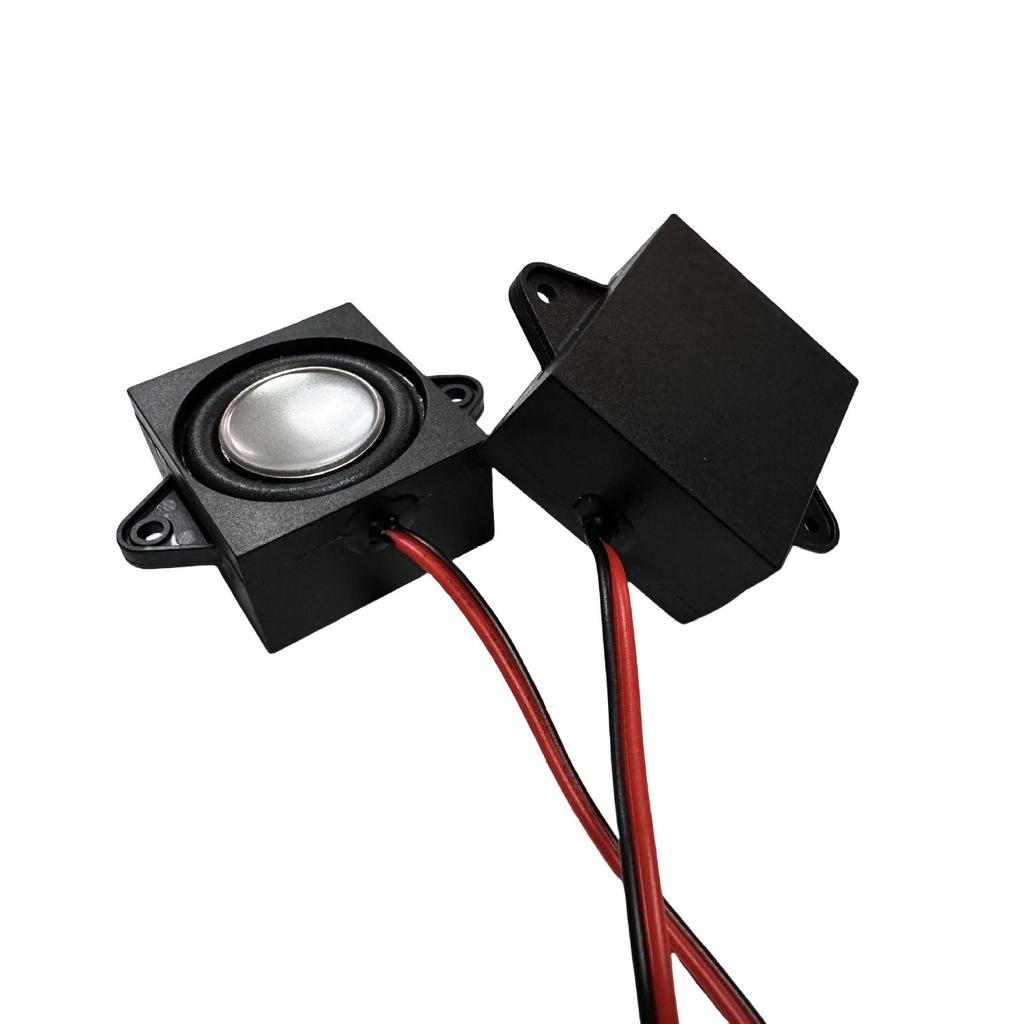 2831 Waterproof 28mm 4 Ohm 3W Square Cavity Speaker for Advertising Machine