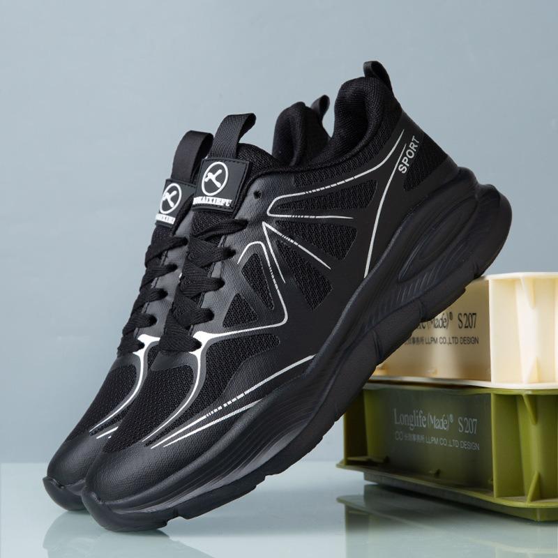 Sports Shoes, Shock-absorbing Jogging, Professional Thick Soled Casual Jumping Shoes, Breathable, Rebound and Wear-resistant Shoes