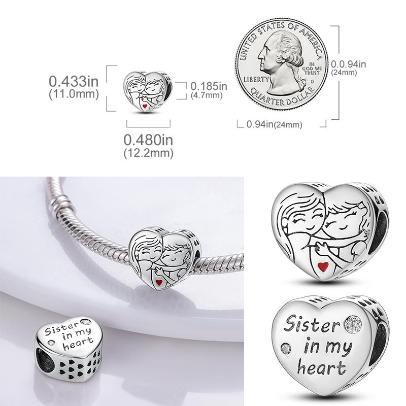 Compatible With Authentic Bangle Bracelets Zircon Owl Glow Firefly Starmoon Copper Charm Bead Charms Do It Yourself Womens BirthdayJewelry Gift
