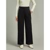 ELLE Women's High-Waisted Wide-Leg Casual Pants