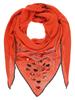 Damen-Schal Orange Passigatti
